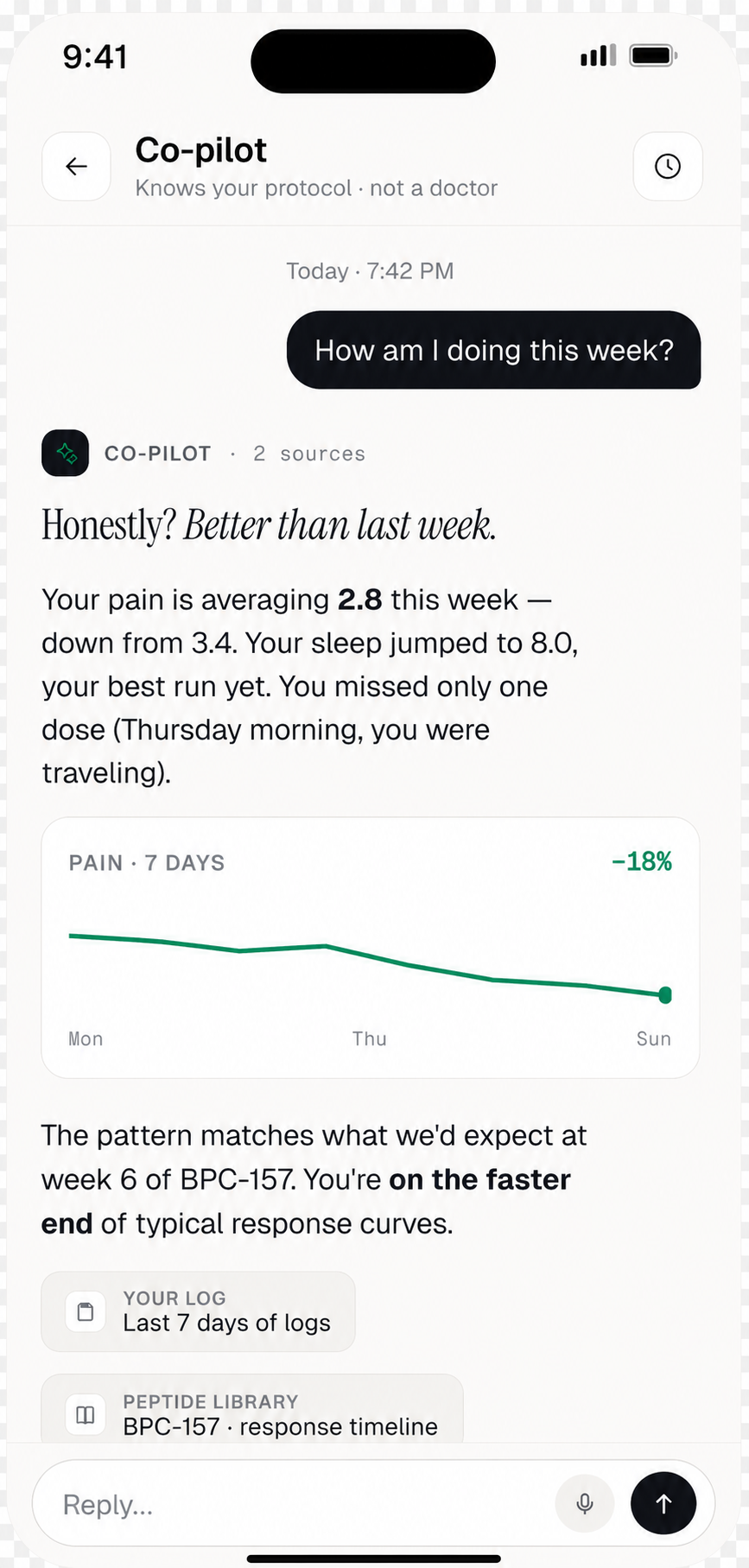 PeptideIQ AI Co-Pilot
